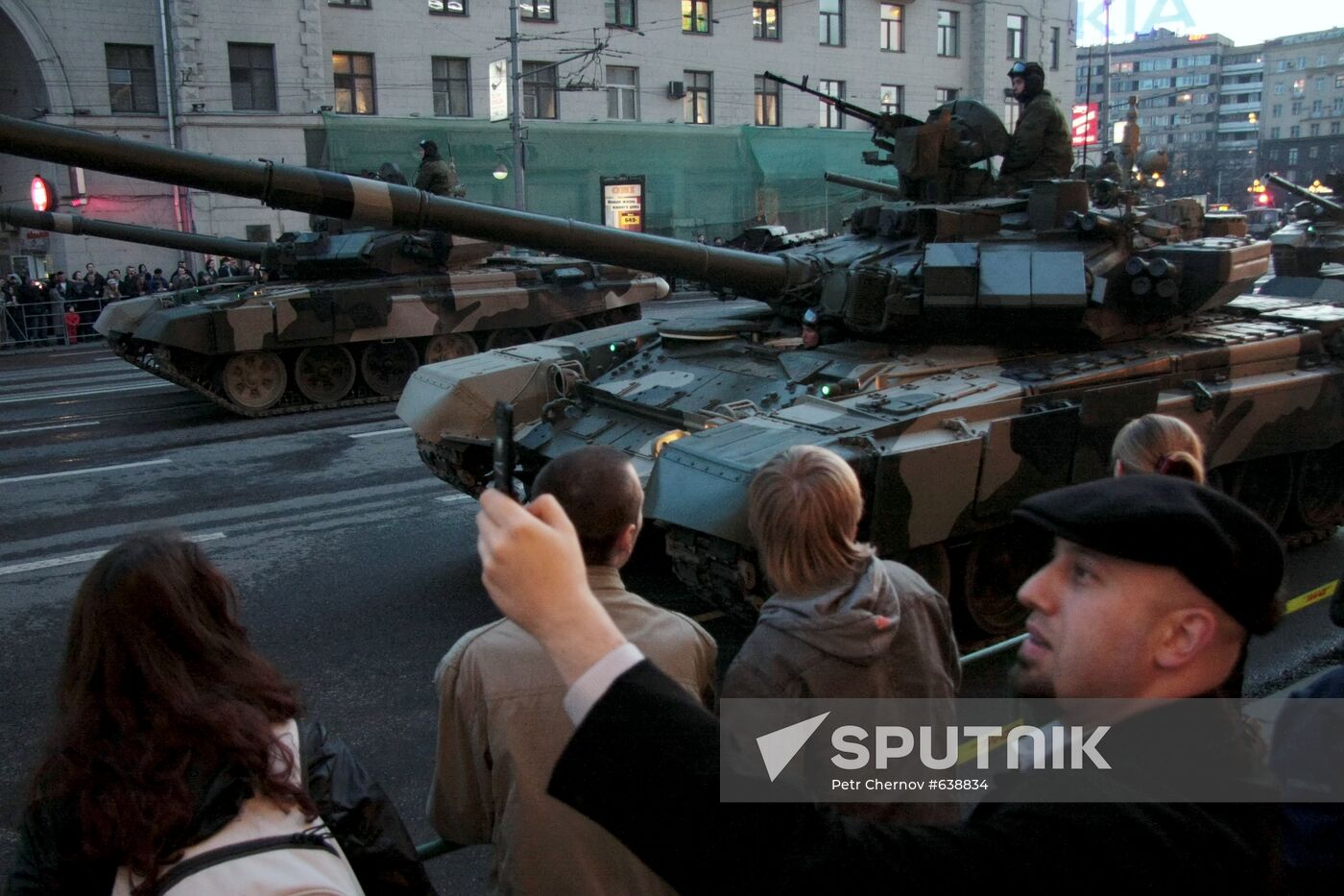 Victory Parade run-through