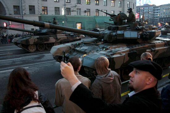 Victory Parade run-through