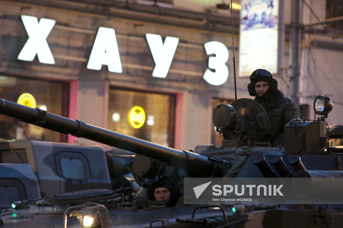 Victory Parade run-through