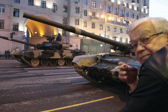 Victory Parade run-through