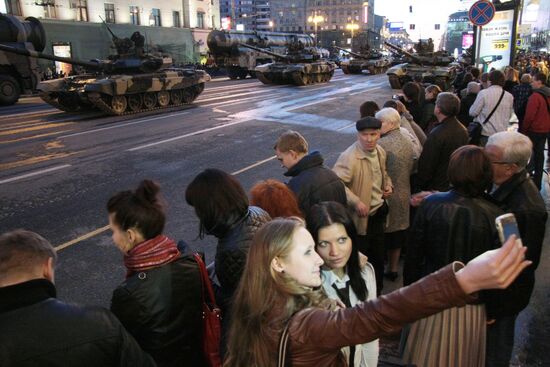 Victory Parade run-through