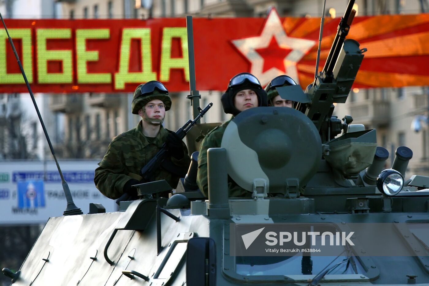 Victory Parade run-through