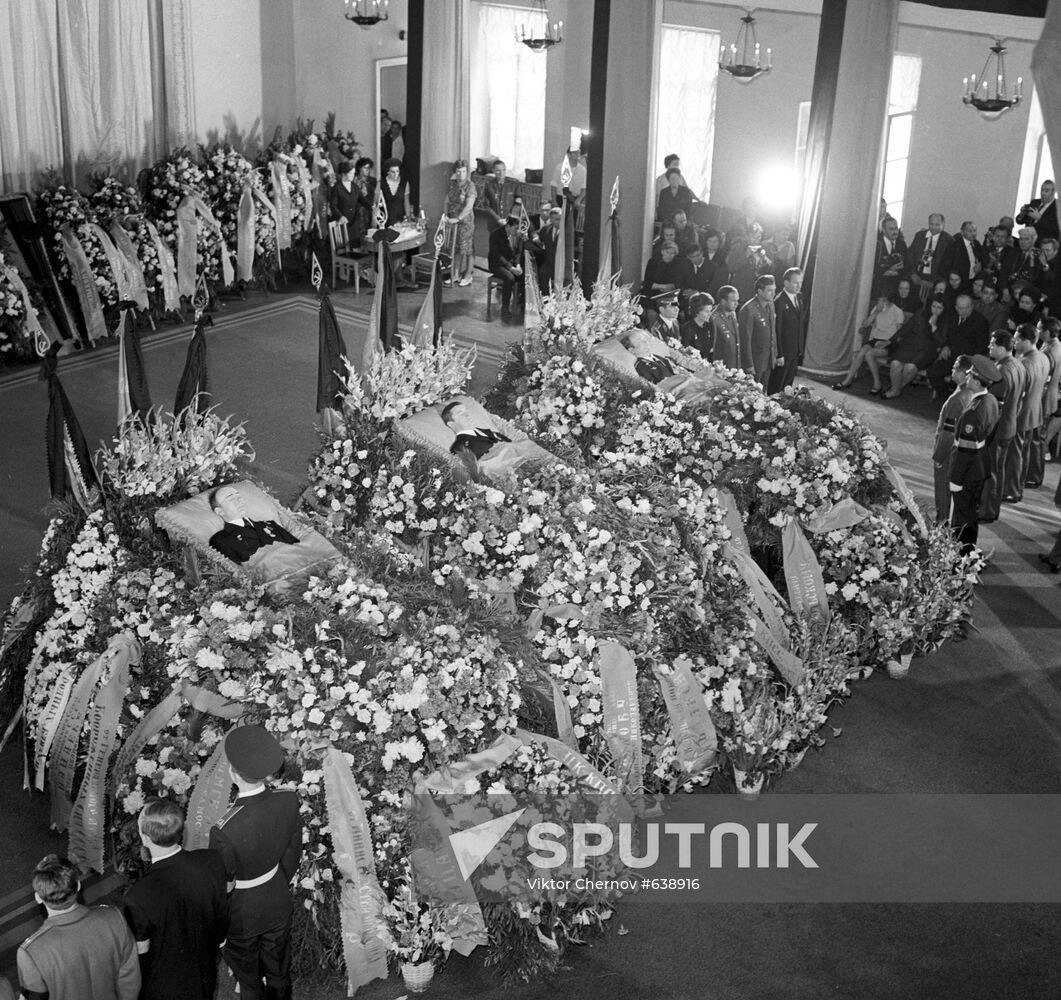 Funeral of Soviet cosmonauts