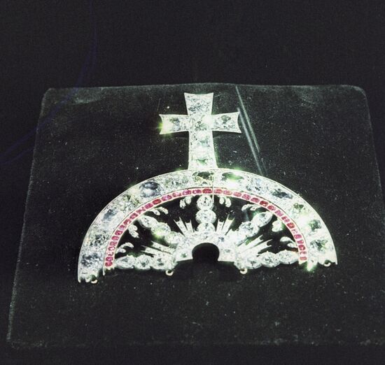 Badge from hat of Order of St. Catherine, late 18th century