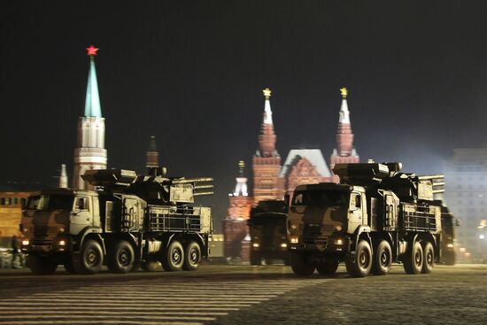Victory Parade run-through