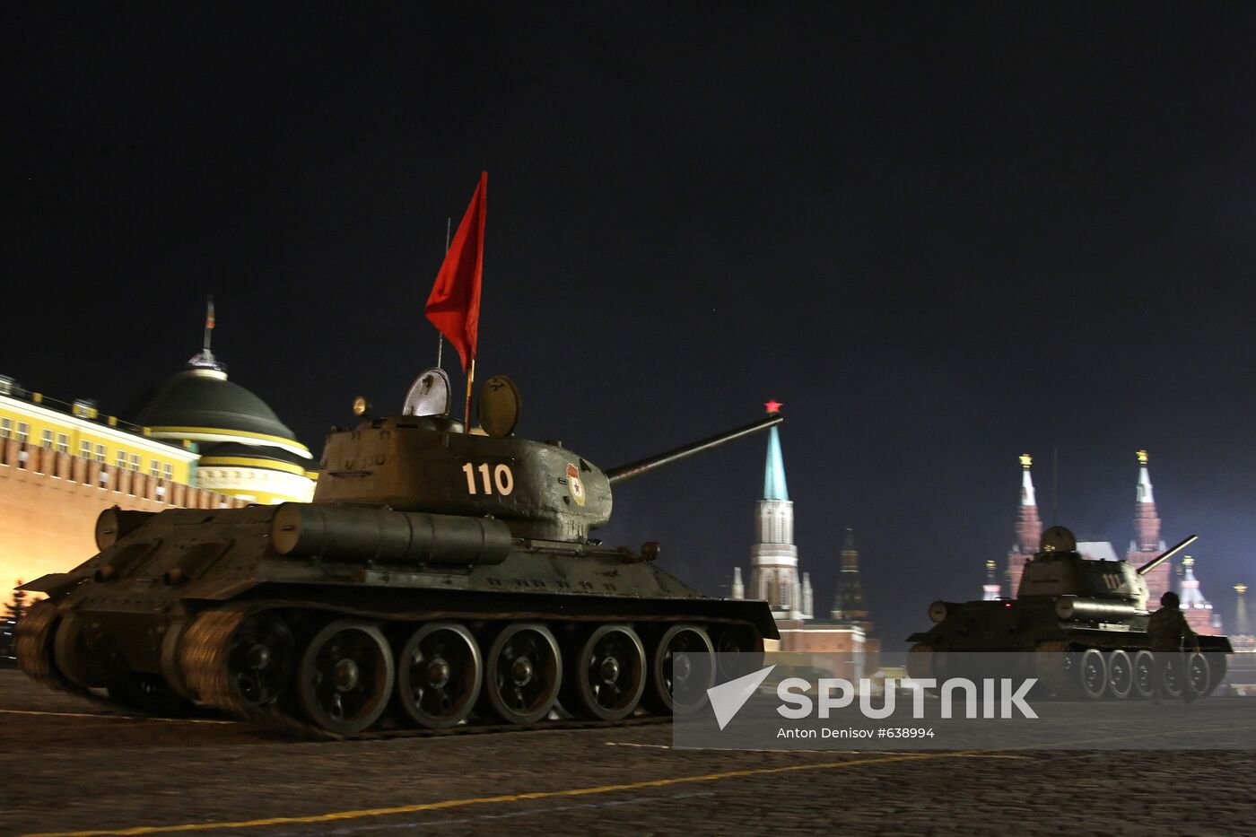 Victory Parade run-through