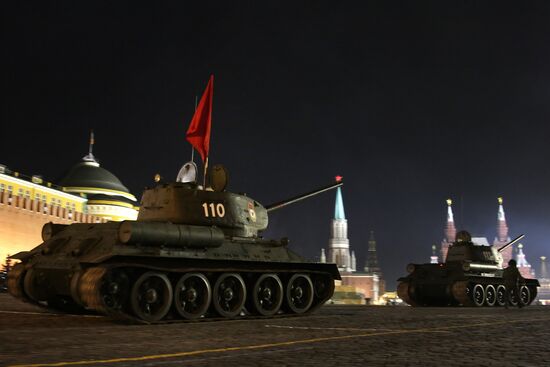 Victory Parade run-through