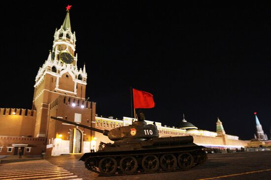 Victory Parade run-through