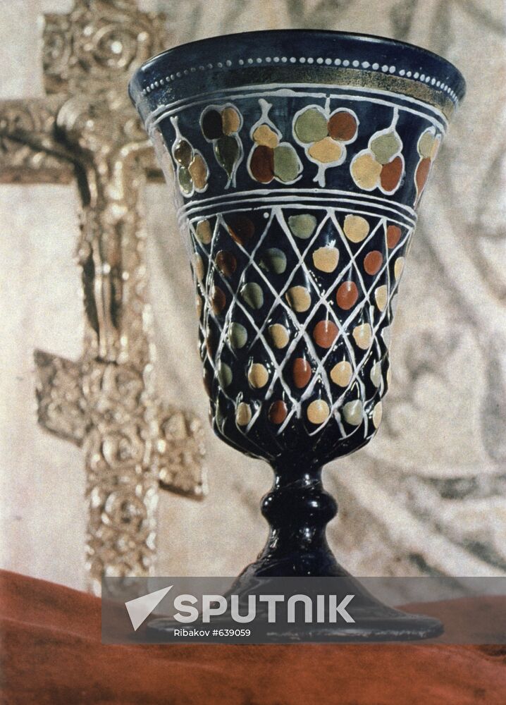 Glass cup of Tsar Ivan the Terrible