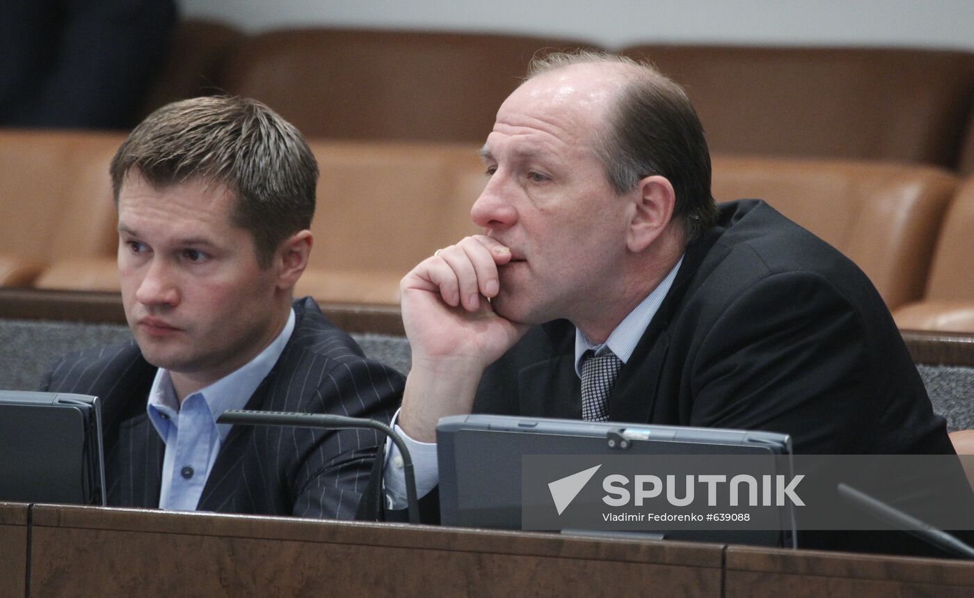 Aleksei Nemov and Andrei Lavrov