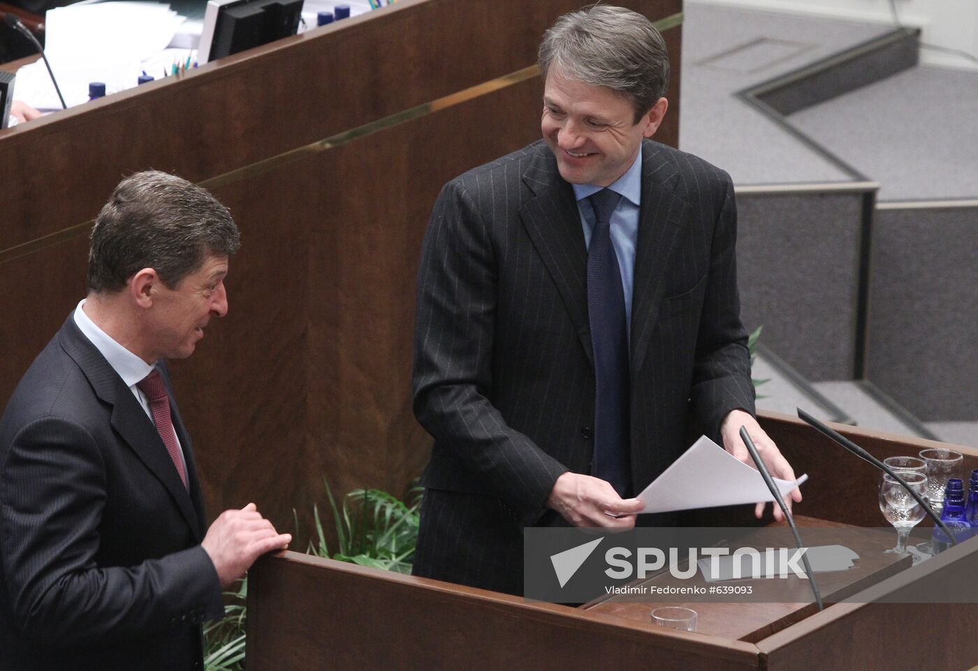 Dmitry Kozak and Alexander Tkachev