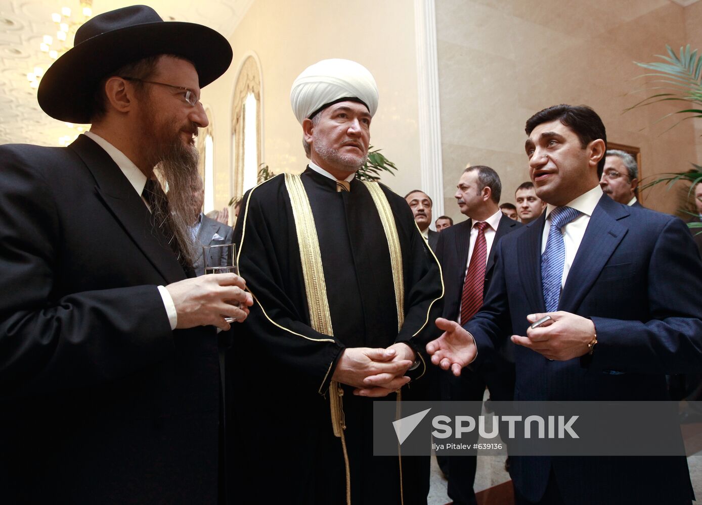 Berel Lazar, Ravil Gainutdin and God Nisanov