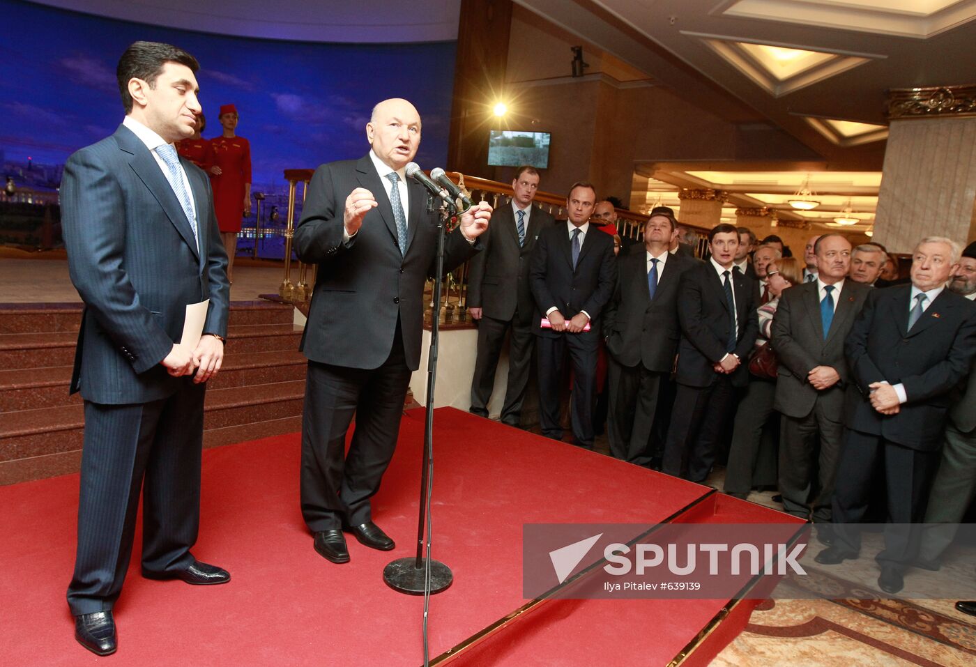 Yury Luzhkov and God Nisanov