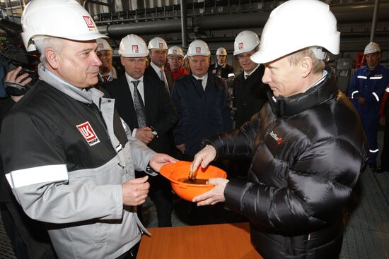 Vladimir Putin visits Russia's Southern Federal District
