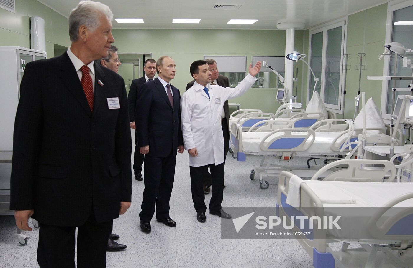 Vladimir Putin tours Russia's Southern Federal District