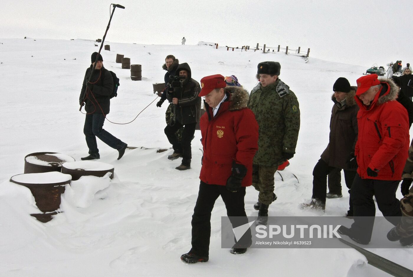 Vladimir Putin visits Franz Josef Archipelago