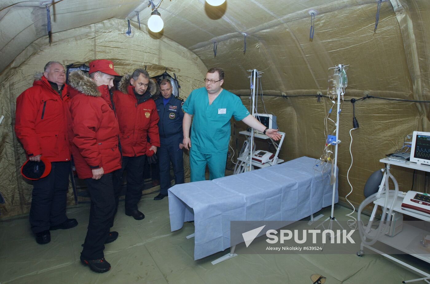 Vladimir Putin visits Franz Josef Archipelago