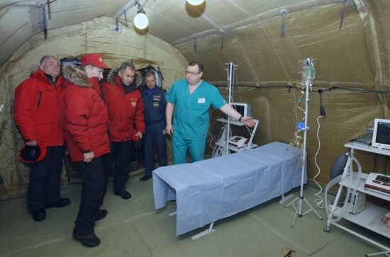 Vladimir Putin visits Franz Josef Archipelago