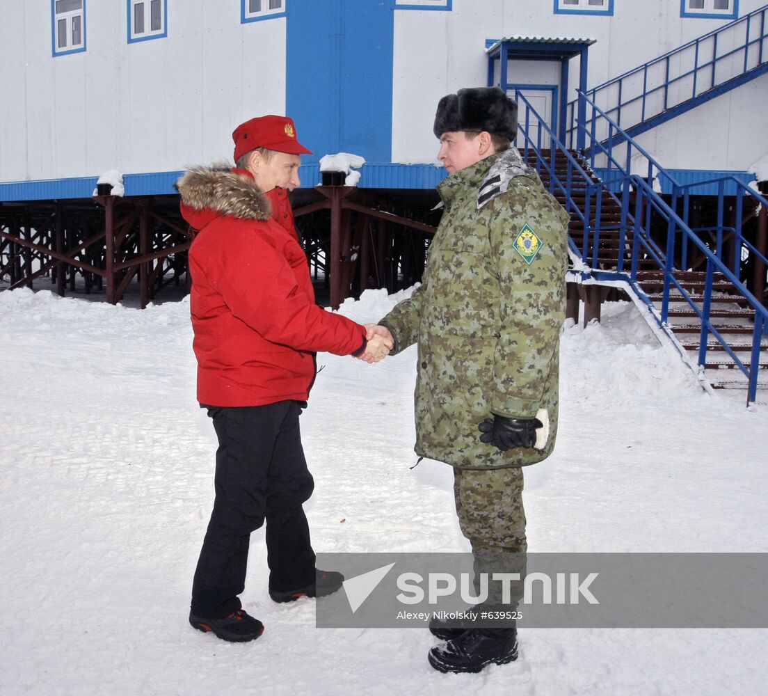 Vladimir Putin visits Franz Josef Archipelago