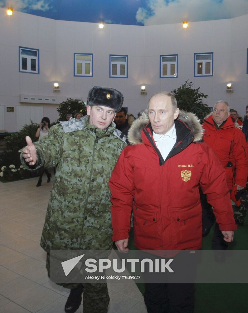 Vladimir Putin visits Franz Josef Archipelago