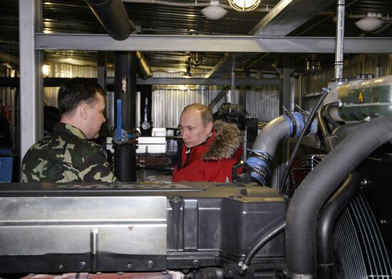 Vladimir Putin visits Franz Josef Archipelago