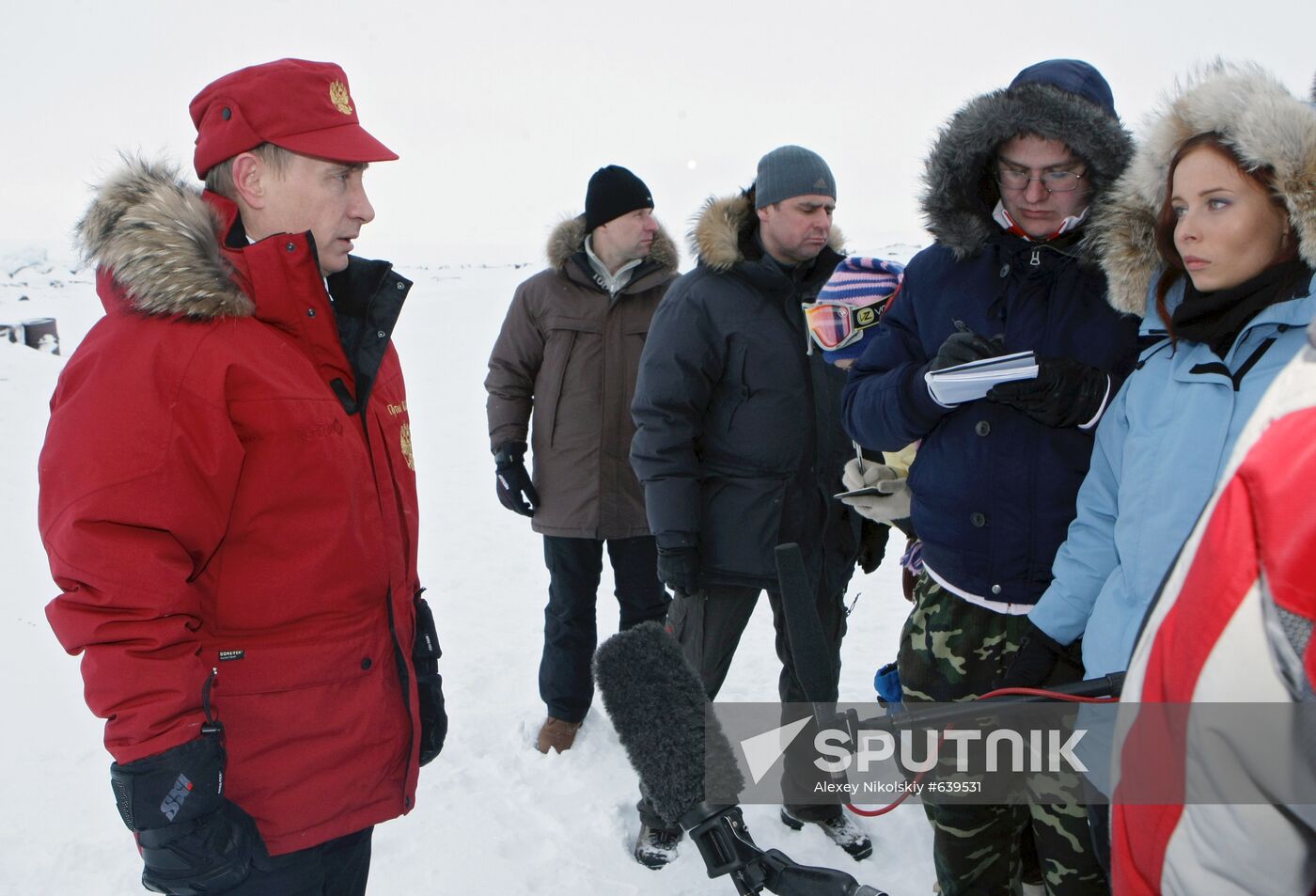Vladimir Putin visits Franz Josef Archipelago