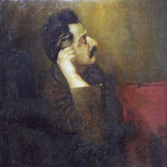 Reproduction of "Sergo is Listening" by P. Shalkov