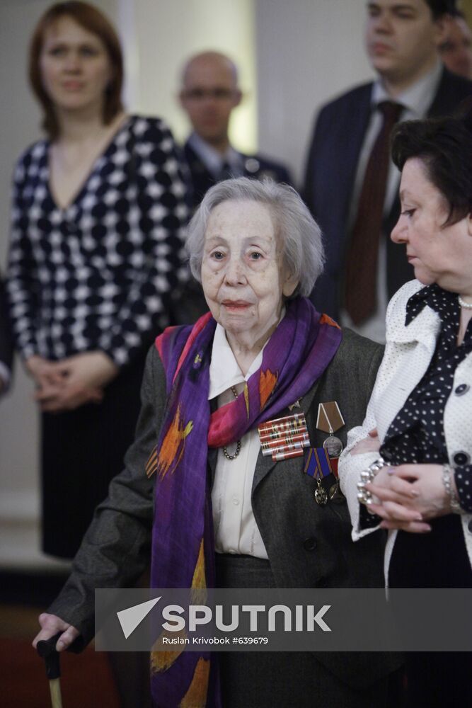 WWII veteran Adelina Kondratyeva