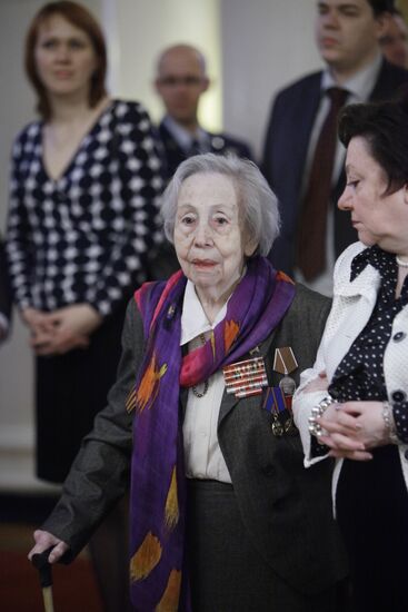 WWII veteran Adelina Kondratyeva