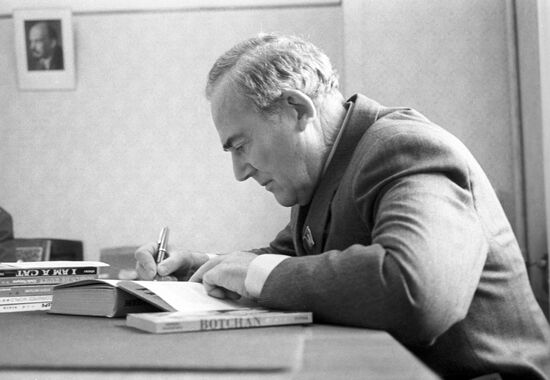 Writer Vadim Kozhevnikov