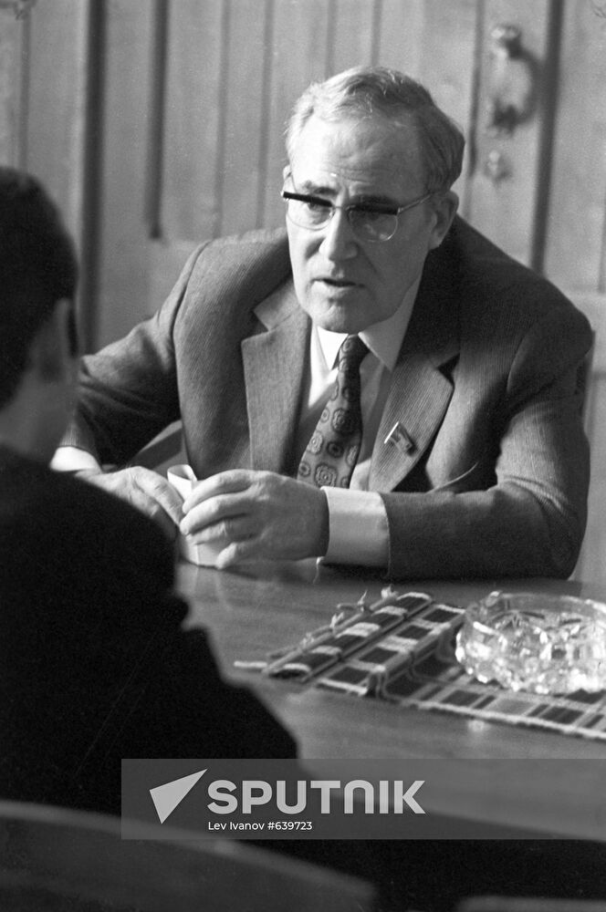 Writer Vadim Kozhevnikov