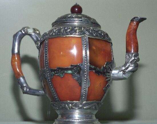 The exhibition "The Amber Gold of Russia"