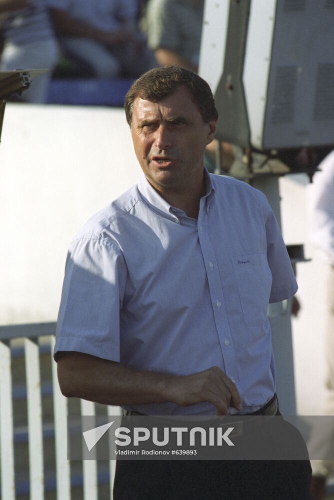 Football coach Anatoly Byshovets