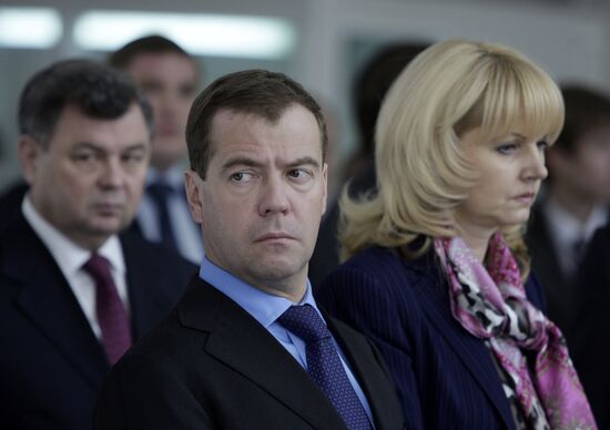 Dmitry Medvedev visits Obninsk
