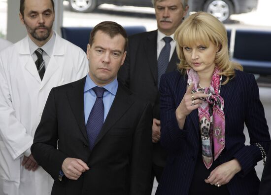 Dmitry Medvedev visits Obninsk