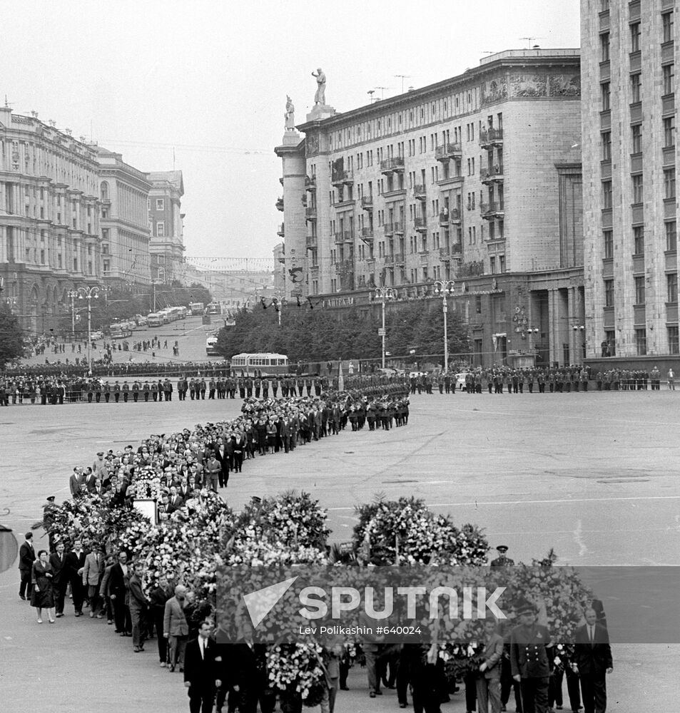 Funeral of Elizabeth Gurley Flynn