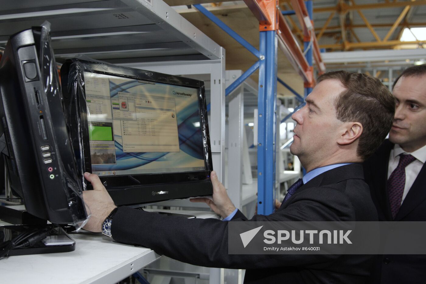 Dmitry Medvedev visits Obninsk