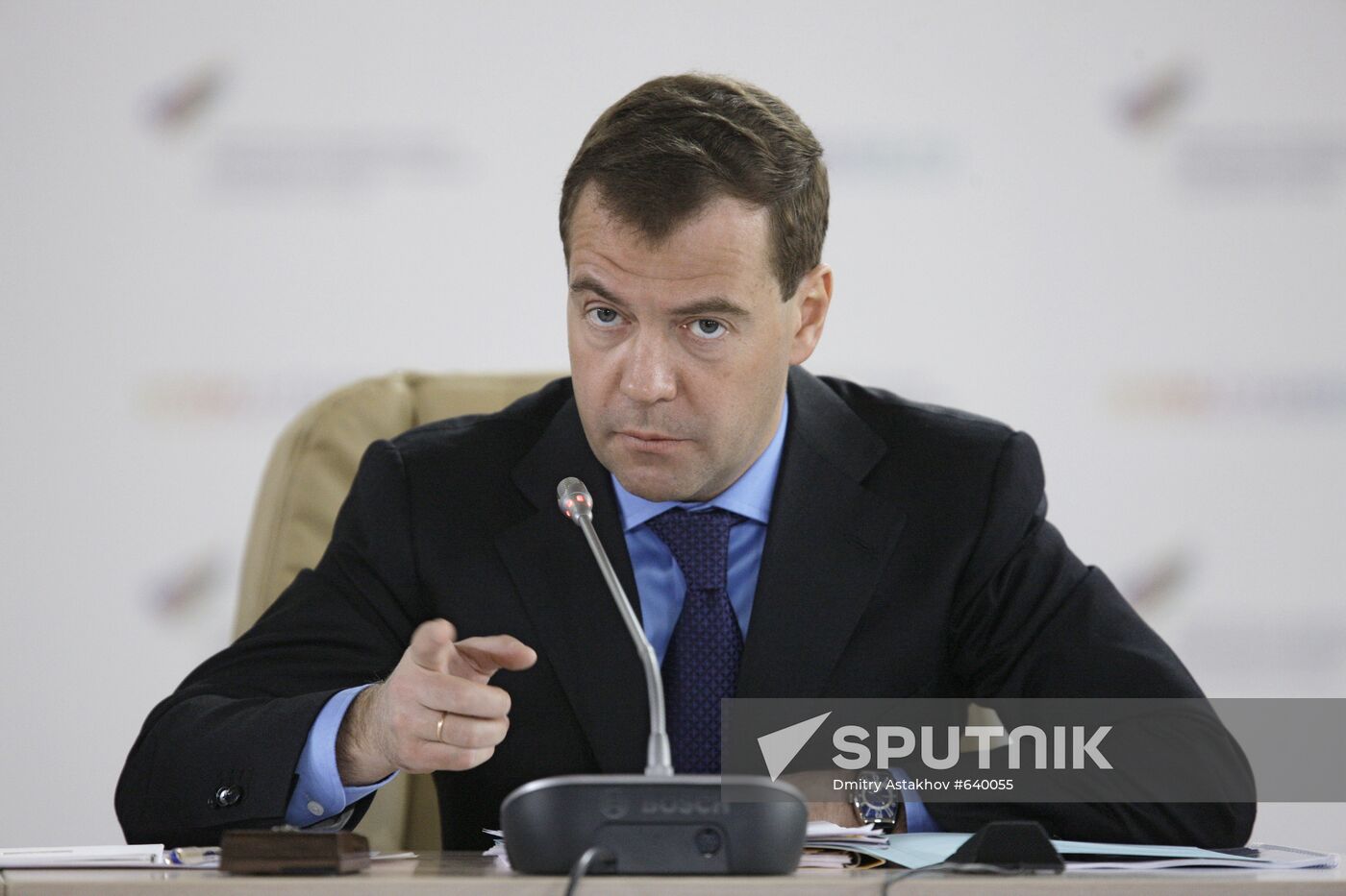 Dmitry Medvedev visits Obninsk
