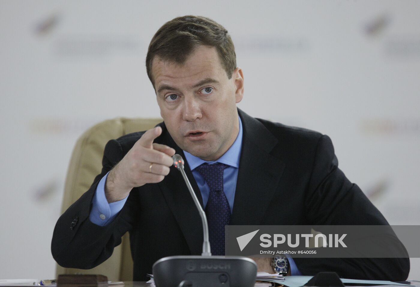 Dmitry Medvedev visits Obninsk