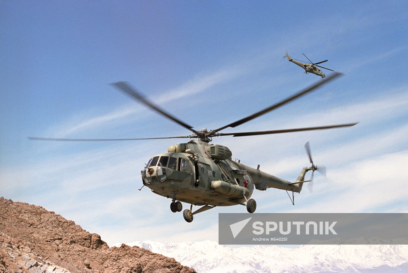 Mi-8, Mi-24 helicopters
