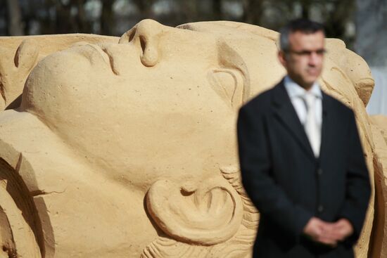 Opening of 9th Sand Sculptures International Festival