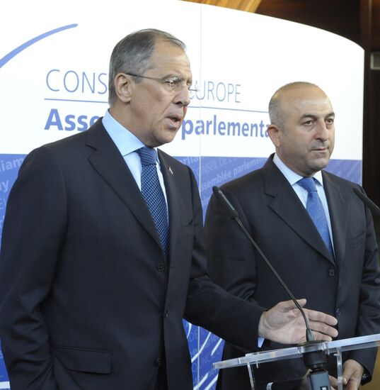 Sergei Lavrov, Mevlut Cavusoglu