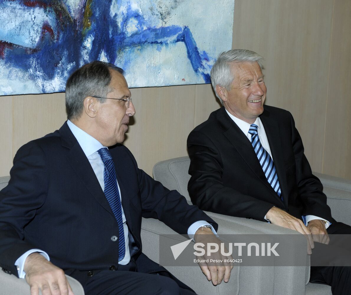 Sergei Lavrov, Thorbjorn Jagland