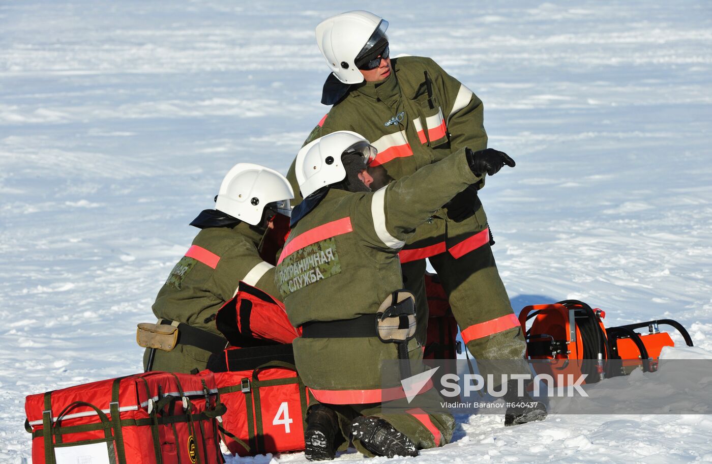 Joint exercise of FSB and MES on Franz Josef Land archipelago
