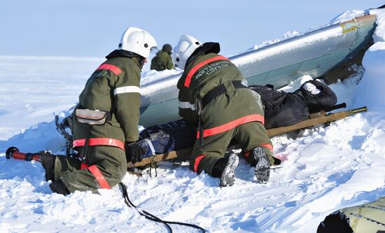Joint exercise of FSB and MES on Franz Josef Land archipelago