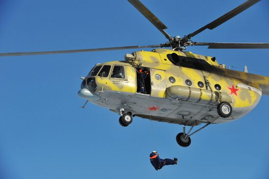 Joint exercise of FSB and MES on Franz Josef Land archipelago