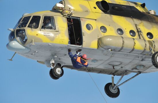 Joint exercise of FSB and MES on Franz Josef Land archipelago