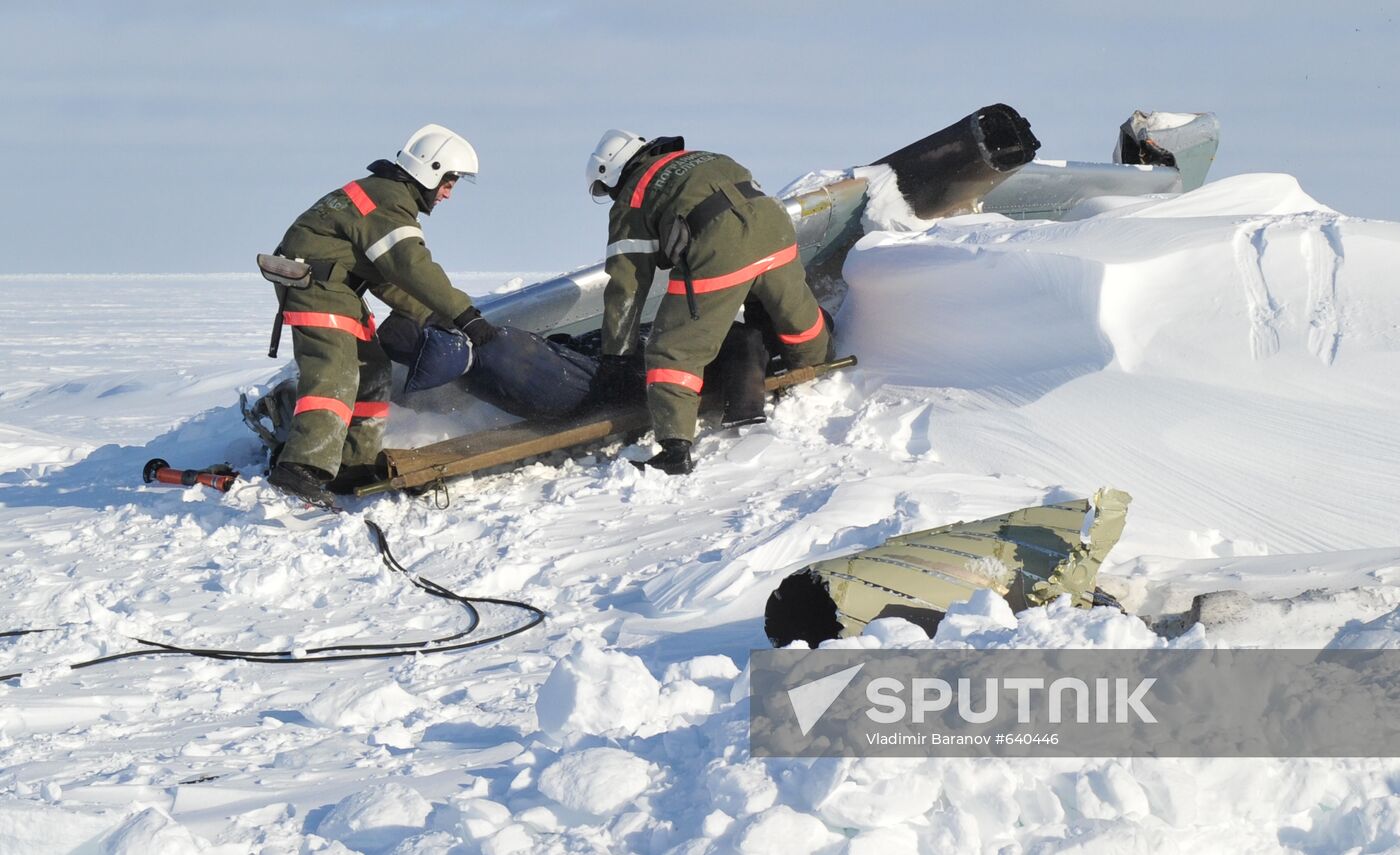 Joint exercise of FSB and MES on Franz Josef Land archipelago