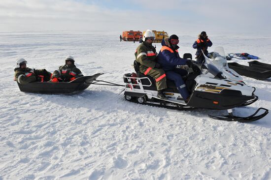 Joint exercise of FSB and MES on Franz Josef Land archipelago
