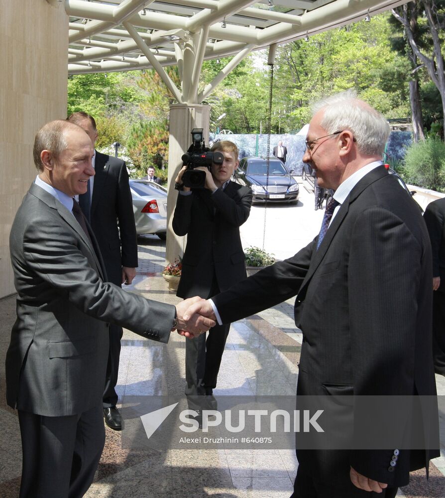 Session of Russian-Ukrainian intergovernmental commission